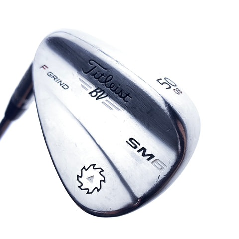 Used Titleist Vokey SM6 Tour Chrome Gap Wedge/50.0 Degrees/Wedge Flex/Left-H