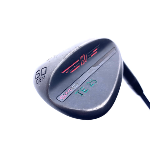 Used Titleist Vokey SM10 Jet Black Lob Wedge / 60.0 Degrees / Wedge Flex