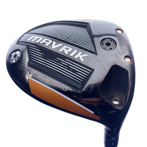 Used Callaway Mavrik Subzero Driver / 9.0 Degrees / Stiff Flex