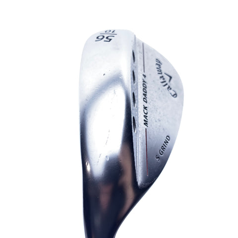 Used Callaway Mack Daddy 4 Chrome Sand Wedge/56.0 Degrees/Wedge Flex/Left-H