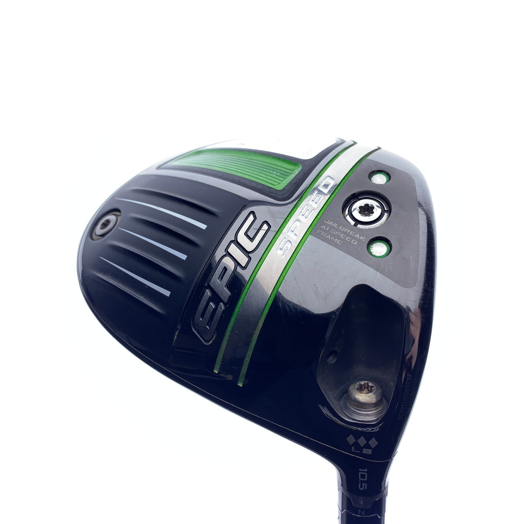 Used Callaway Epic Speed Triple Diamond LS Driver / 10.5 Degrees / X-Stiff Flex