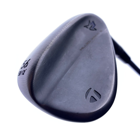 Used TaylorMade Milled Grind 3 Black Sand Wedge / 56.0 Degrees / Stiff Flex