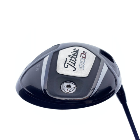 Used Titleist 910 D2 Driver / 9.5 Degrees / Stiff Flex