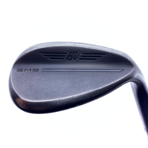 Used Titleist SM9 Brushed Steel Lob Wedge / 58.0 Degrees / Wedge Flex