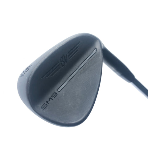Used Titleist SM9 Jet Black Pitching Wedge / 48.0 Degrees / Stiff Flex