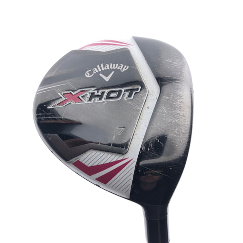 Used Callaway X Hot 19 7 Fairway Wood / 21.0 Degrees / Ladies Flex