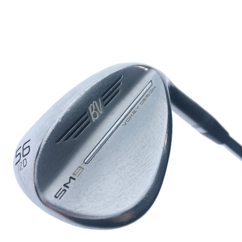 Used Titleist SM9 Tour Chrome Sand Wedge / 56.0 Degrees / Wedge Flex
