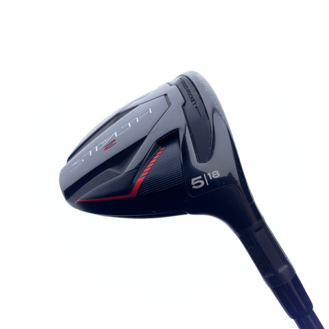 Used TaylorMade Stealth 2 5 Fairway Wood / 18.0 Degrees / Stiff Flex