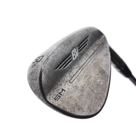 Used Titleist SM9 RAW Gap Wedge / 50.0 Degrees / X-Stiff Flex