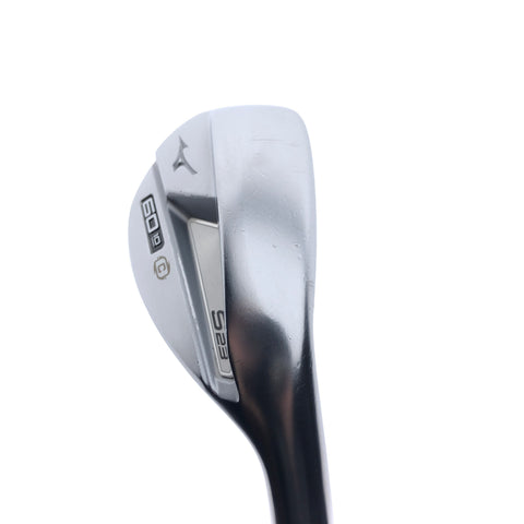 Used Mizuno S23 White Satin Lob Wedge / 60.0 Degrees / Wedge Flex