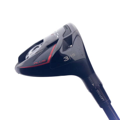 Used TaylorMade Stealth 2 Plus 3 Fairway Wood / 15 Degrees / X-Stiff Flex