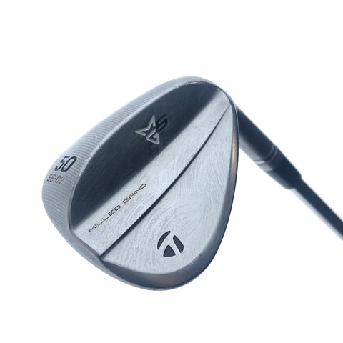 Used TaylorMade Milled Grind 5 Gap Wedge / 50.0 Degrees / Wedge Flex