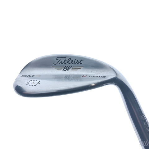 Used Titleist Vokey SM6 Tour Chrome Lob Wedge / 58.0 Degrees / Wedge Flex