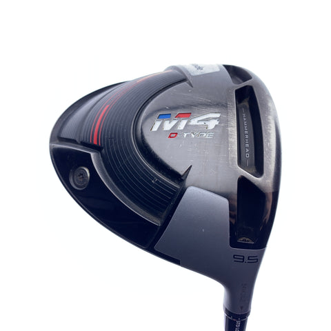 Used TaylorMade M4 D-Type Driver / 9.5 Degrees / Regular Flex