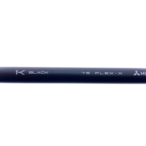 Used Mitsubishi 1K Black 75 X Fairway Shaft/X-Stiff Flex/Titleist Gen 2 FW Ad