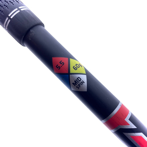 Used Project X HZRDUS CB 5.5 60 R Fairway Shaft / Regular Flex / Titleist Gen 2