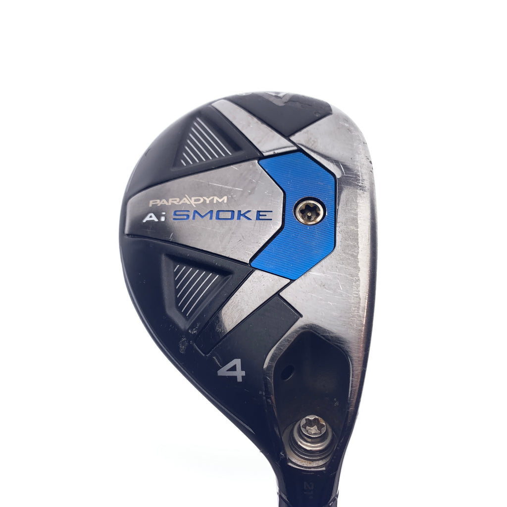 Used Callaway Paradym Ai Smoke 4 Hybrid / 21.0 Degrees / Regular Flex