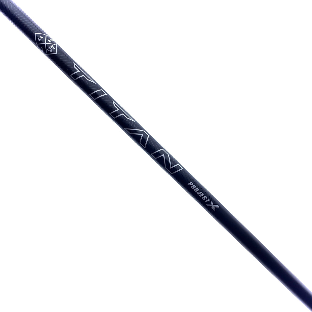 Used Project X Titan Black Driver Shaft / X-Stiff Flex / Titleist Gen 2 Driver