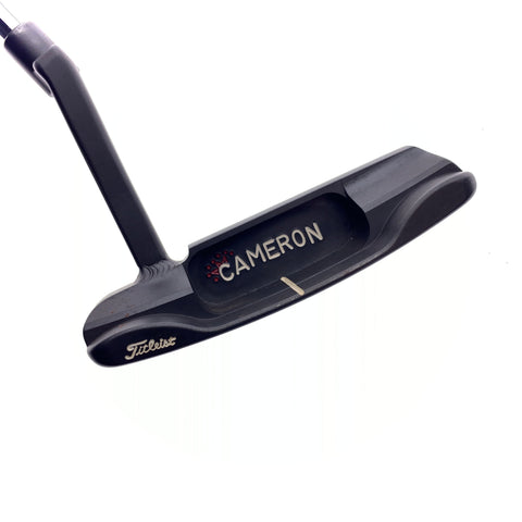 Used Scotty Cameron Circle T 3X Black Carbon Catalina Putter / 34.0 Inches