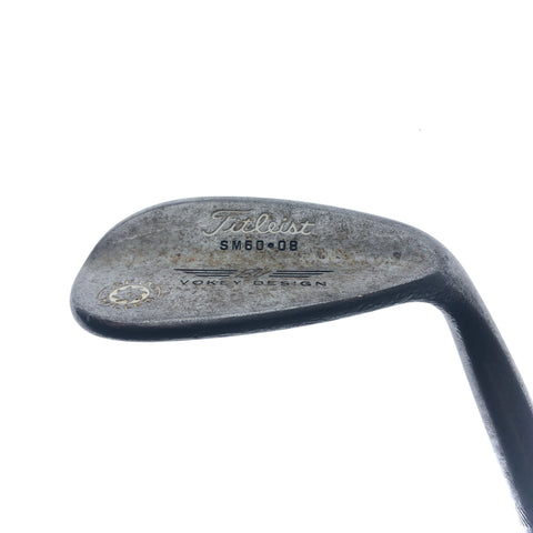 Used Titleist Vokey Spin Milled Lob Wedge / 60.0 Degrees / Stiff Flex