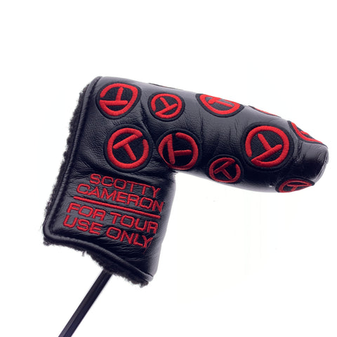 Used Scotty Cameron Circle T 3X Black Carbon Catalina Putter / 34.0 Inches