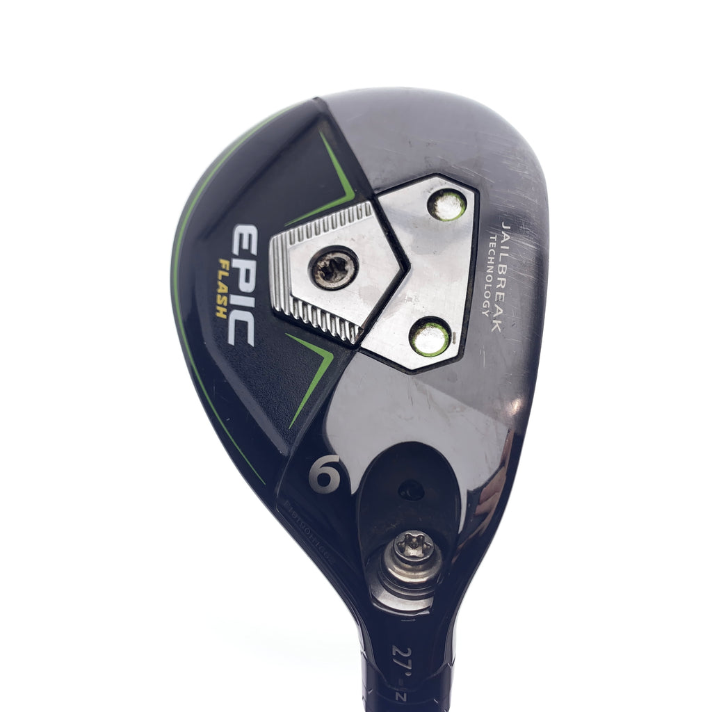 Used Callaway Epic Flash 6 Hybrid / 27.0 Degrees / A Flex