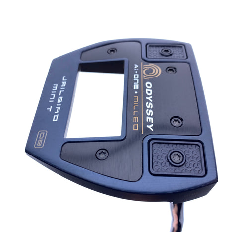 Used Odyssey Ai-One Milled Jailbird Mini T Putter / 34.0 Inches