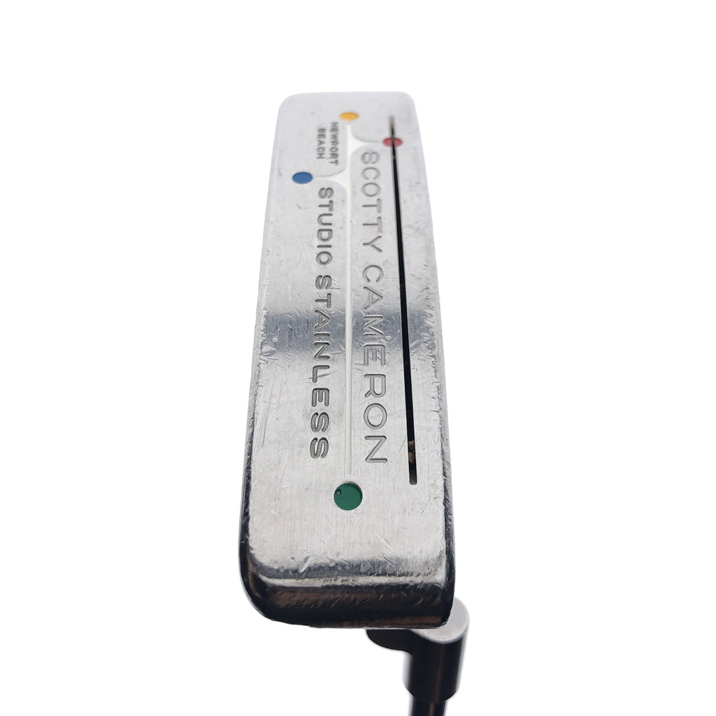 Used Scotty Cameron Studio Stainless Newport Beach Putter / 35.00 Inches