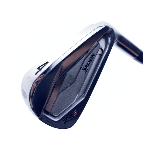 Used Srixon ZX5 4 Iron / 22.0 Degrees / Stiff Flex