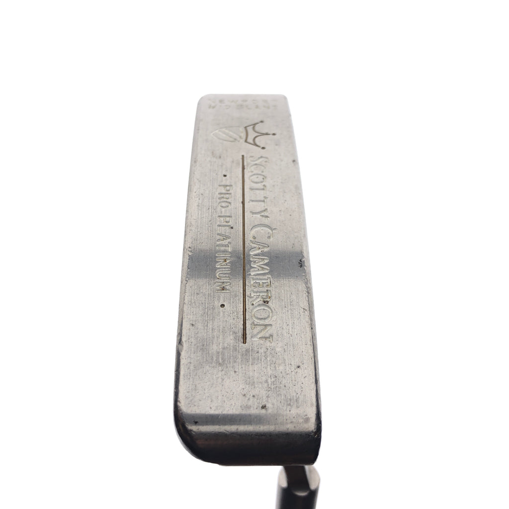 Used Scotty Cameron Pro Platinum Newport Mid Slant Putter / 35.00 Inches