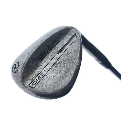 Used Titleist Vokey SM10 Raw Lob Wedge / 60.0 Degrees / Stiff Flex