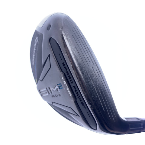 Used TaylorMade Sim2 Max Rescue 3 Hybrid / 19.0 Degrees / Stiff Flex