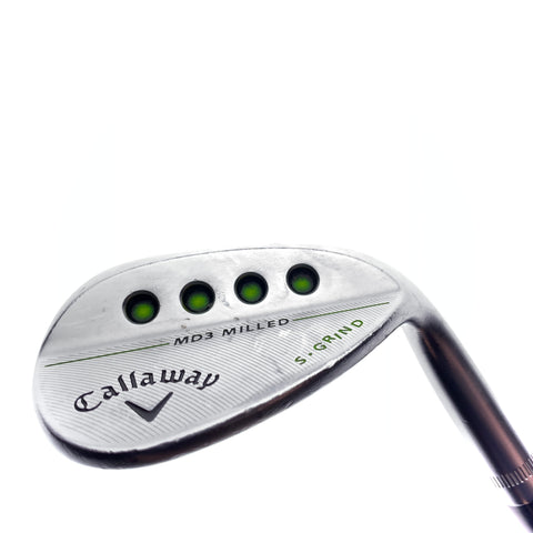 Used Callaway MD3 Milled Chrome Lob Wedge / 58.0 Degrees / X-Stiff Flex
