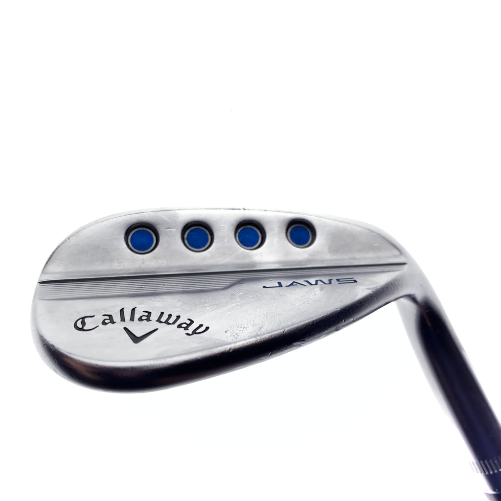 Used Callaway Jaws MD5 Platinum Chrome Lob Wedge / 58.0 Degrees / X-Stiff Flex