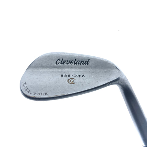 Used Cleveland 588 RTX Satin Chrome Gap Wedge / 50.0 Degrees / Wedge Flex