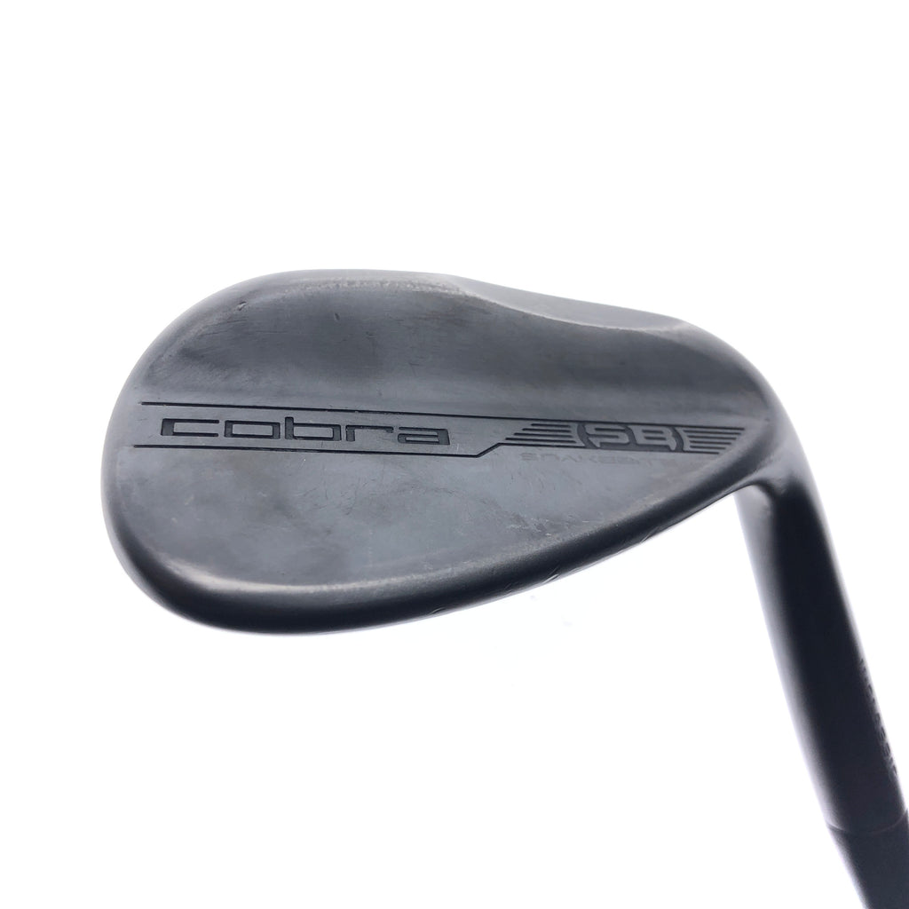Used Cobra Snakebite 2023 Black Satin Lob Wedge / 60.0 Degrees / Stiff Flex