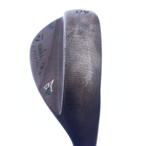 Used TOUR ISSUE TaylorMade Milled Grind 4 Raw Lob Wedge/60 Degrees/X-Stiff Flex