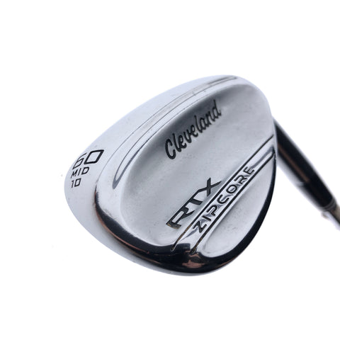 Used Cleveland RTX ZipCore Tour Satin Lob Wedge / 60.0 Degrees / Wedge Flex