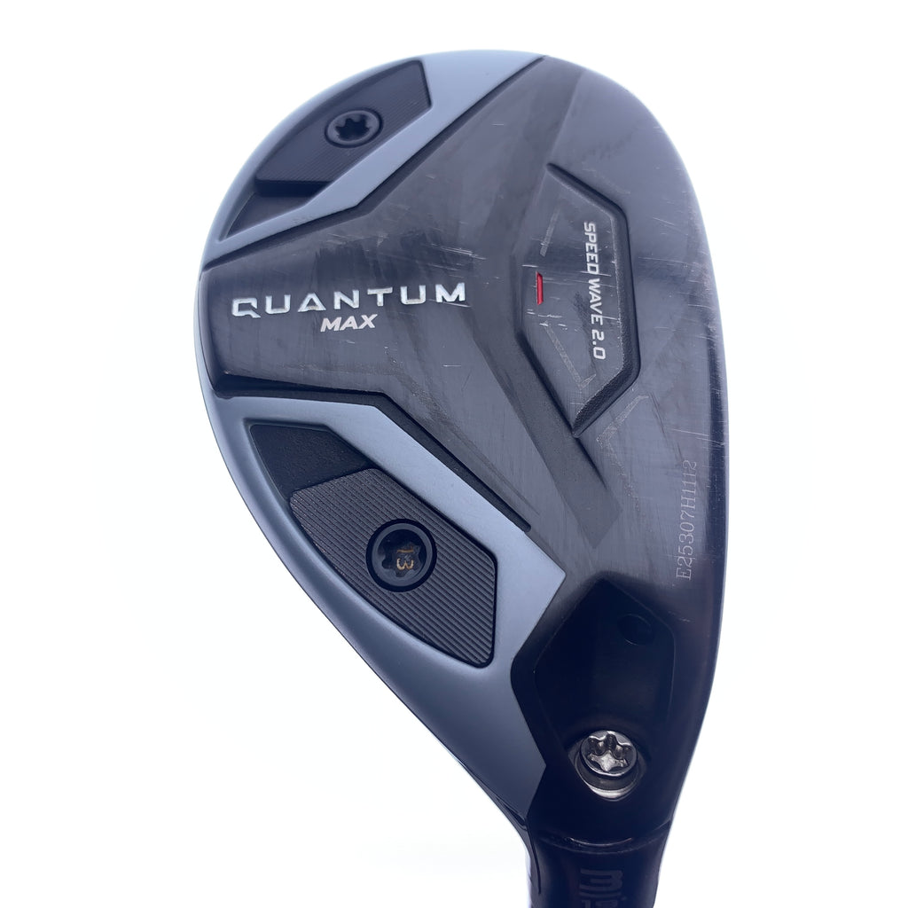 Used Callaway Quantum Max 3 Hybrid / 19.0 Degrees / Stiff Flex