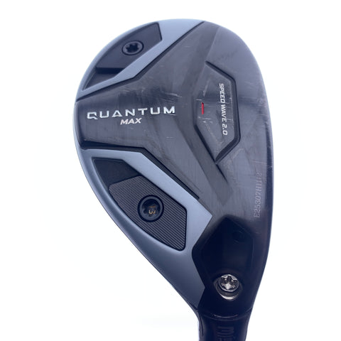 Used Callaway Quantum Max 3 Hybrid / 19.0 Degrees / Stiff Flex