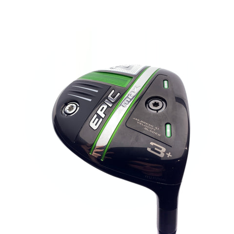 Used Callaway Epic Max 3+ Fairway Wood / 13.5 Degrees / Regular Flex