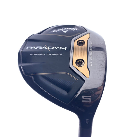 Used Callaway Paradym 5 Fairway Wood / 18 Degrees / Stiff Flex