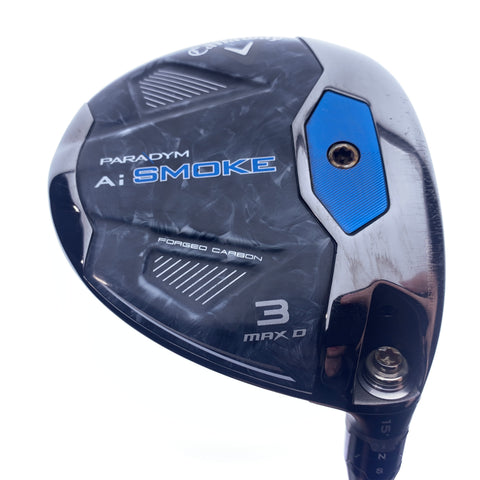 Used TOUR ISSUE Callaway Paradym Ai Smoke MAX D 3 Fairway Wood/15 Degrees/Ladies F