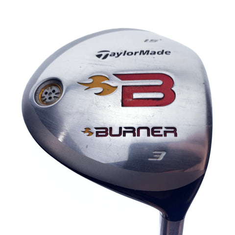Used TaylorMade Burner 2009 3 Fairway Wood / 15.0 Degrees / Stiff Flex