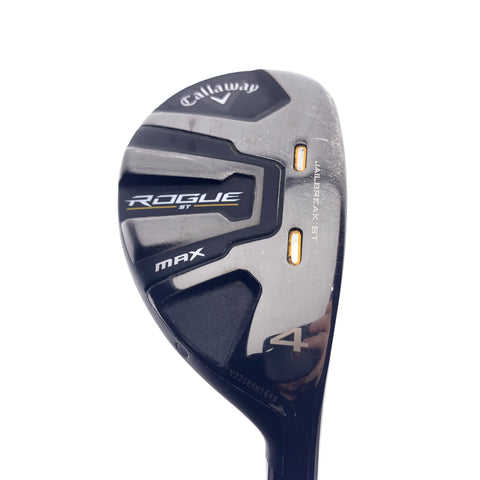 Used Callaway Rogue ST MAX 4 Hybrid / 20 Degrees / Regular Flex