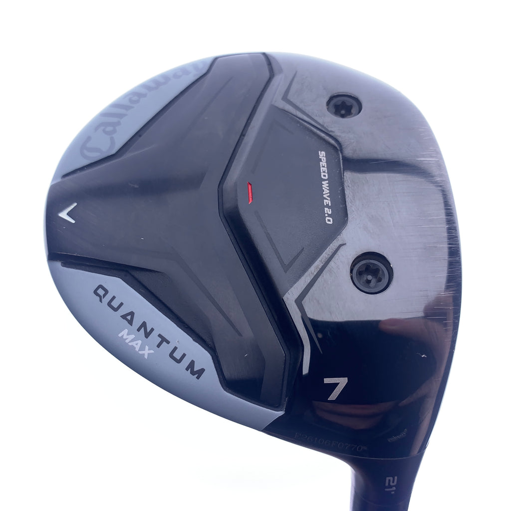 Used Callaway Quantum Max 7 Fairway Wood / 21.0 Degrees / Stiff Flex