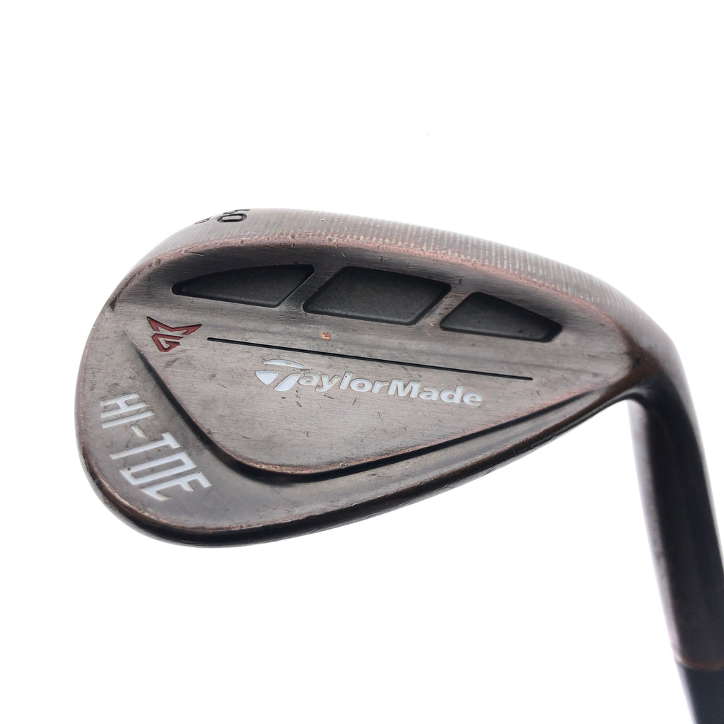 Used TaylorMade Hi-Toe RAW Lob Wedge / 60.0 Degrees / Wedge Flex