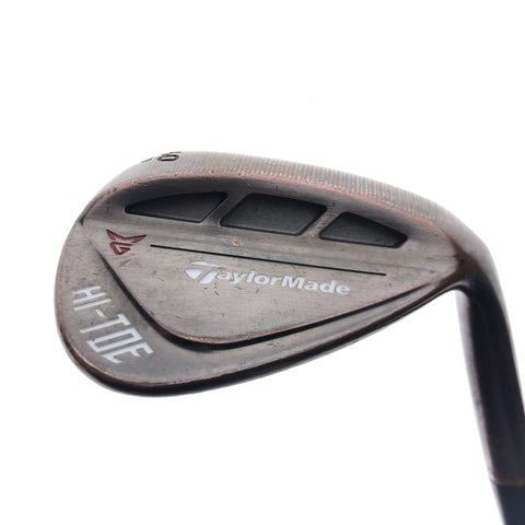 Used TaylorMade Hi-Toe RAW Lob Wedge / 60.0 Degrees / Wedge Flex