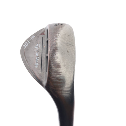 Used TaylorMade Hi-Toe RAW Lob Wedge / 60.0 Degrees / Wedge Flex
