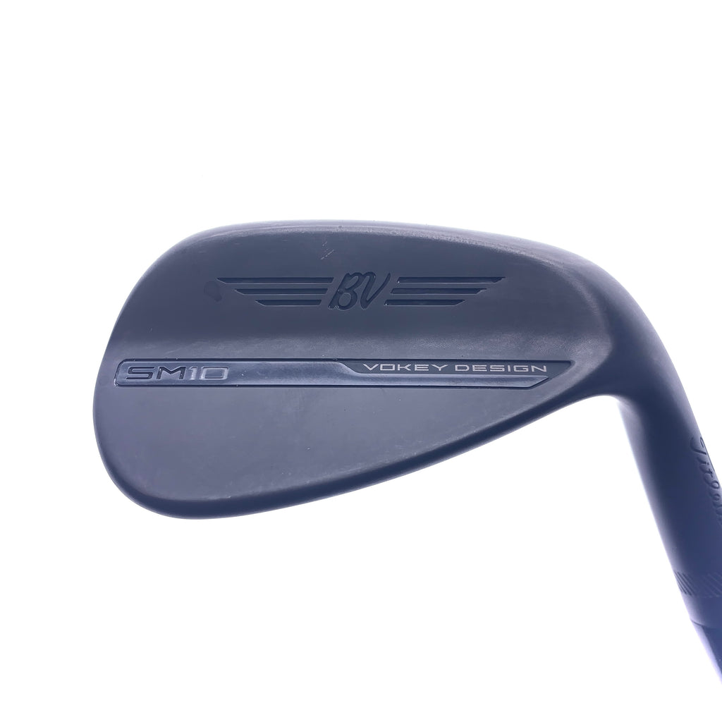 Used Titleist Vokey SM10 Jet Black Gap Wedge / 52.0 Degrees / Wedge Flex